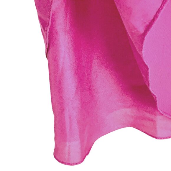 JJ’s House Orchid Ruffle V-Neck Mini Dress18-20 New Bridesmaid Formal Black Tie - Picture 8 of 12